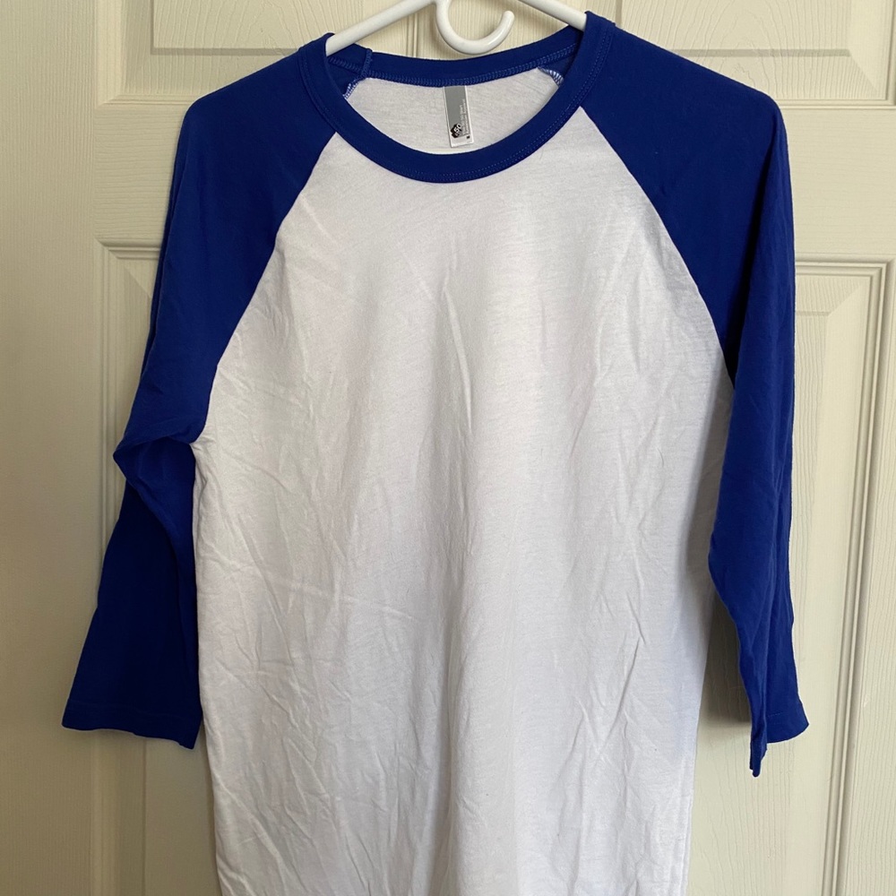American Apparel 50/50 Reglan Unisex ¾ Sleeve